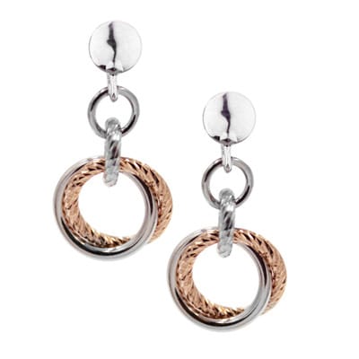 Small Love Knot Earrings by Frederic Duclos Showcase View