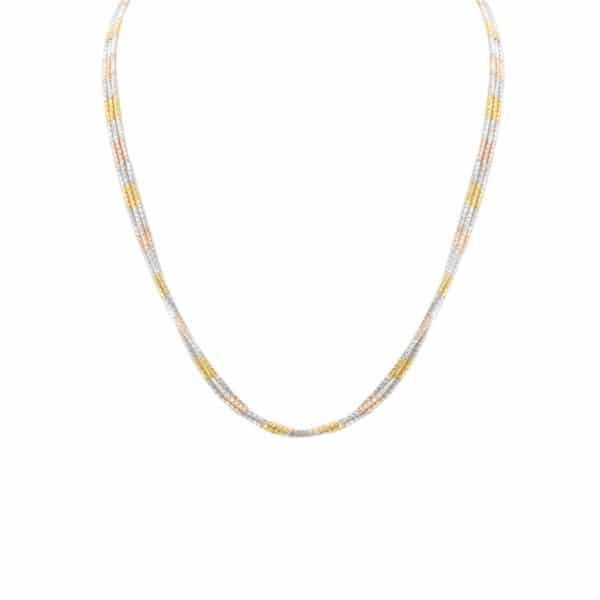Three Strand Lucy Necklace by Frederic Duclos