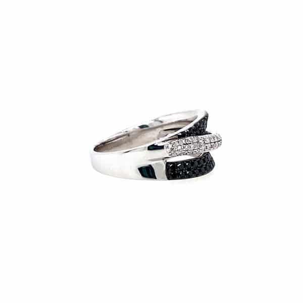 Black and White Diamond Ring by Effy