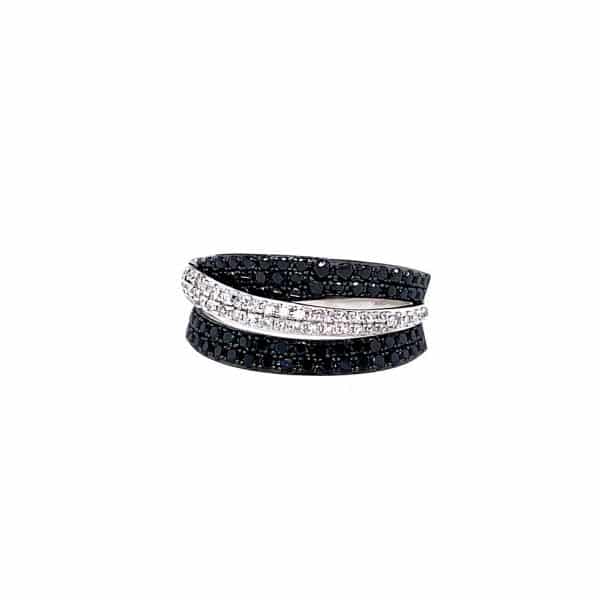 Black and White Diamond Ring by Effy