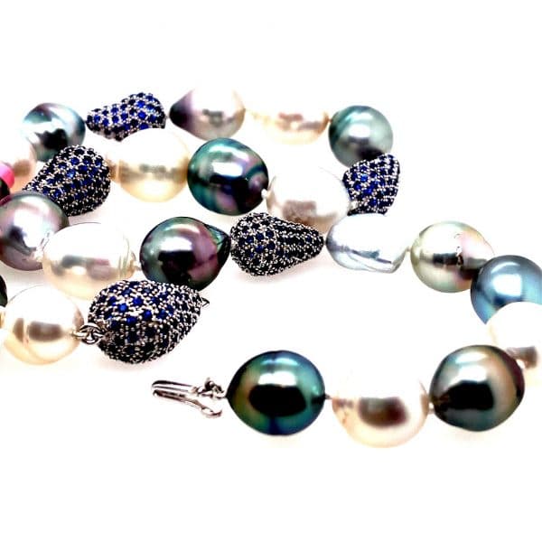 Pearl and Sapphire Strand