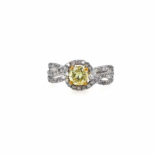 Yellow Diamond Engagement Ring by Effy