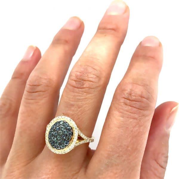 Alexandrite and Diamond Ring by Effy