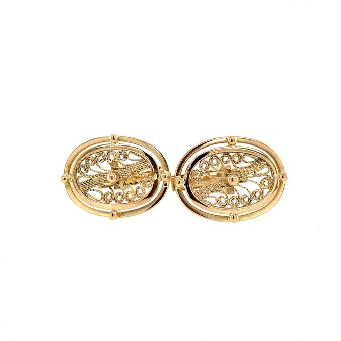 Estate Filigree Cufflinks