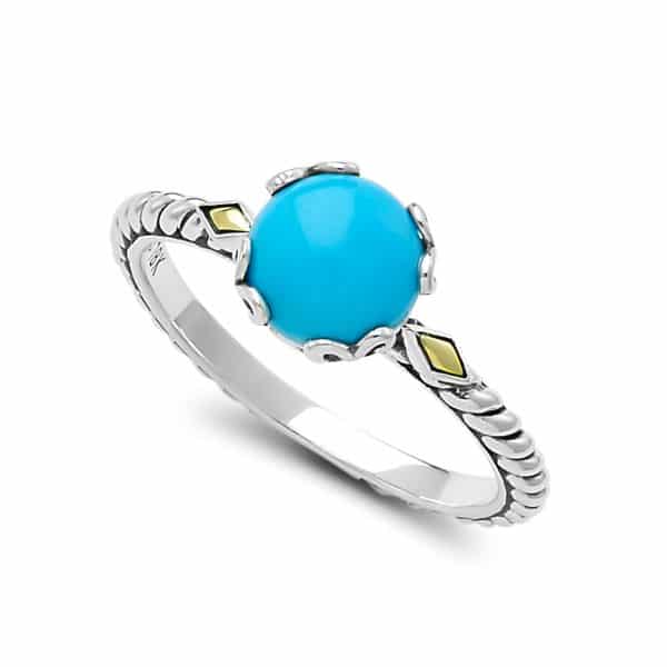 sterling silver birthstone ring december turquoise