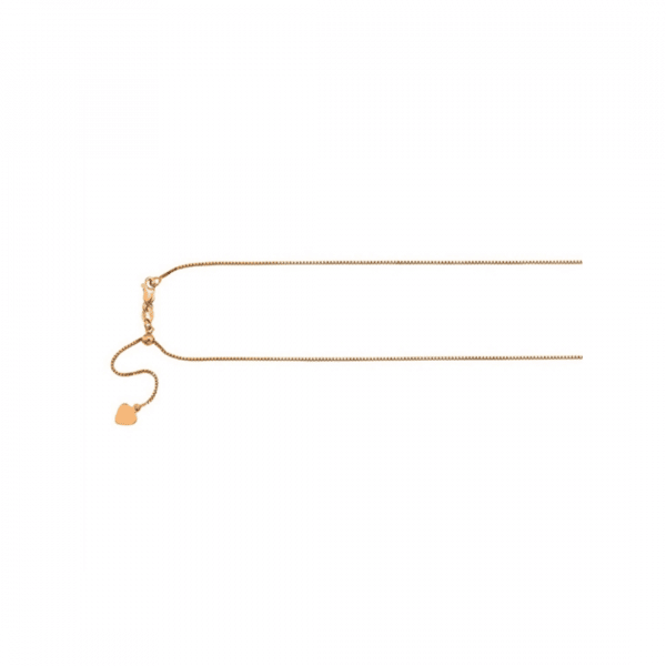 Adjustable Chain in Rose Gold