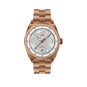 Legacy 36 Rose Gold Watch by Tsao