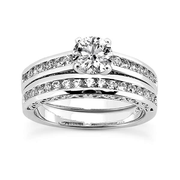 Channel-Set Filigree Engagement Mounting by USNY