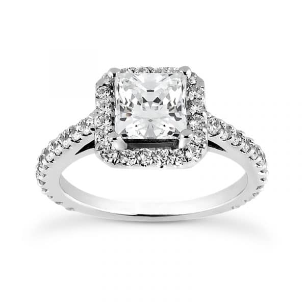 Square Halo Engagement Setting by USNY