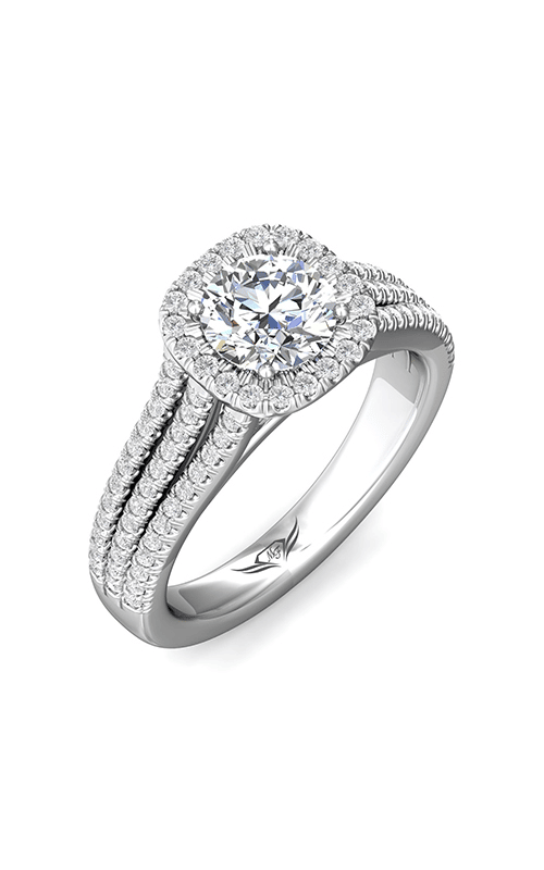 Double Split-Shank Halo Engagement Setting by Martin Flyer