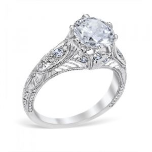 Venetian Crown Engagement Setting by Whitehouse Brothers