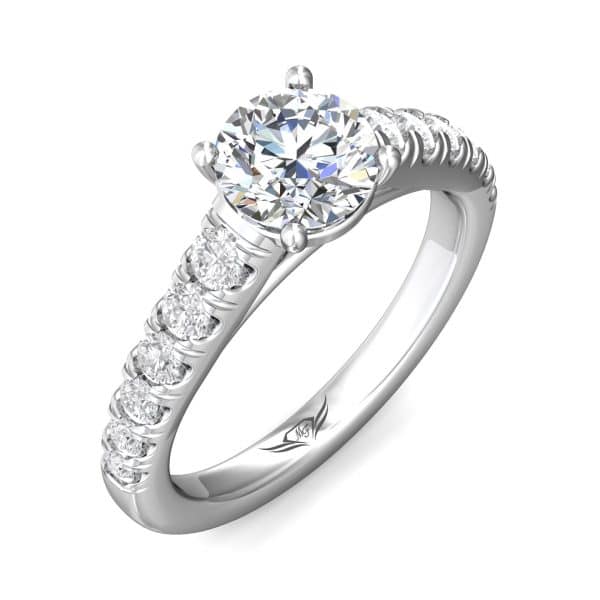Shared Prong Cathedral Engagement Setting by Martin Flyer