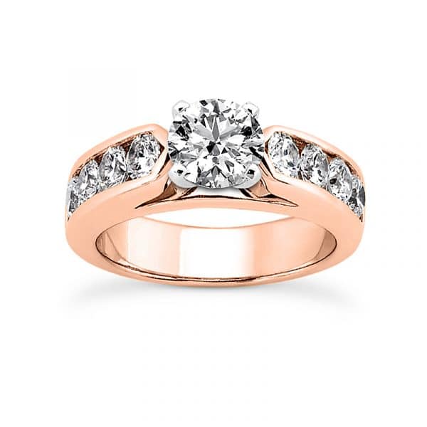 Channel Engagement Ring Setting by USNY