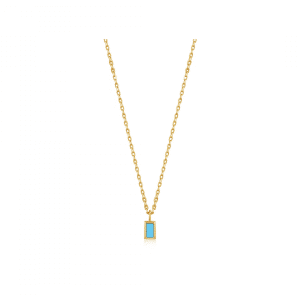Turquoise Drop Pendant by Ania Haie