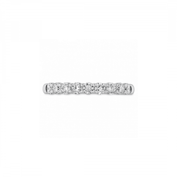 Signature nine stone wedding band by Hearts on Fire