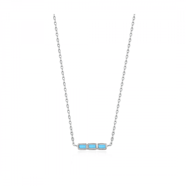 Turquoise Bar Necklace by Ania Haie