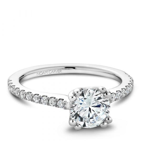Classic Engagement Ring Setting by Noam Carver