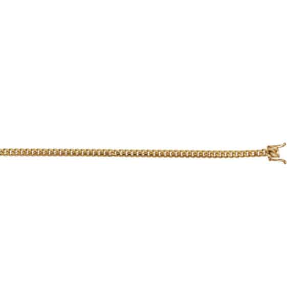 Solid Miami Cuban Link Chain Necklace