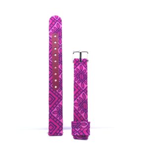 Sari Watch Strap - Retro Purple Floral by Obaku