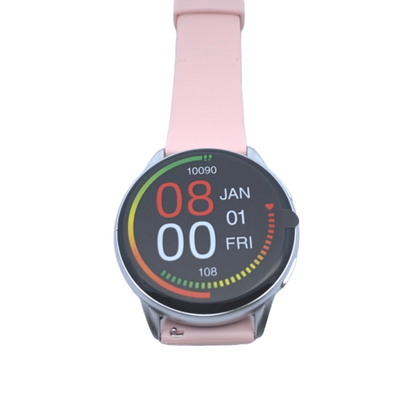 Strand Smart Watch with Pink Strap by Obaku