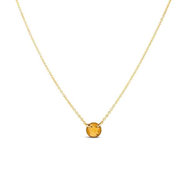Gold-Filled Citrine Necklace