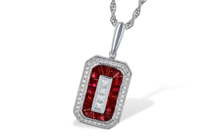 Ruby and Diamond Necklace