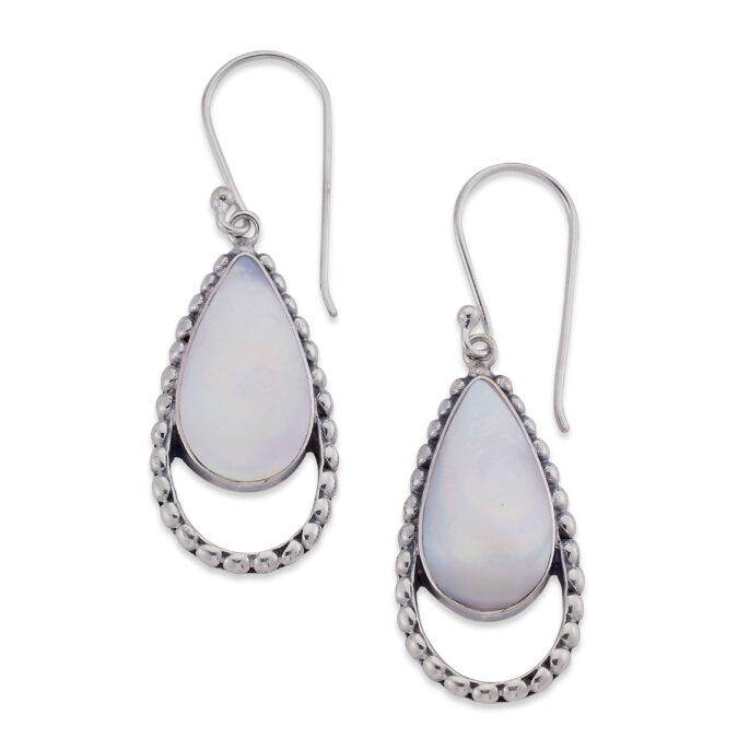 Lovina Mother of Pearl Dangle Earrings by Samuel B.