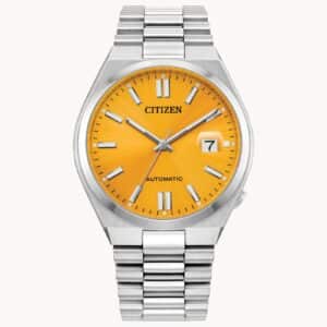 Orange Tsuyosa Automatic Watch by Citizen