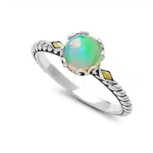 Opal Glow Ring by Samuel B.