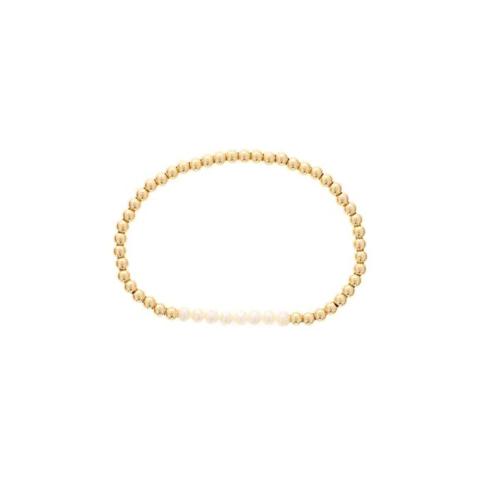 Shine Bright Pearl Stretch Bracelet