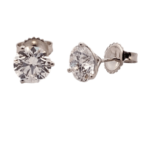 1.50 Carat Lab Diamond Stud Earrings