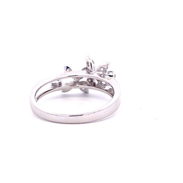 Double Flower Diamond Ring by Lali