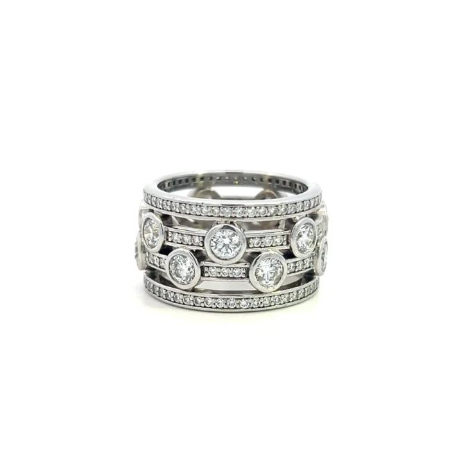 Estate Hearts On Fire Diamond Eternity Band