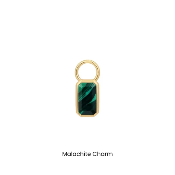 Earring Pop Charms by Ania Haie - Malachite Charm